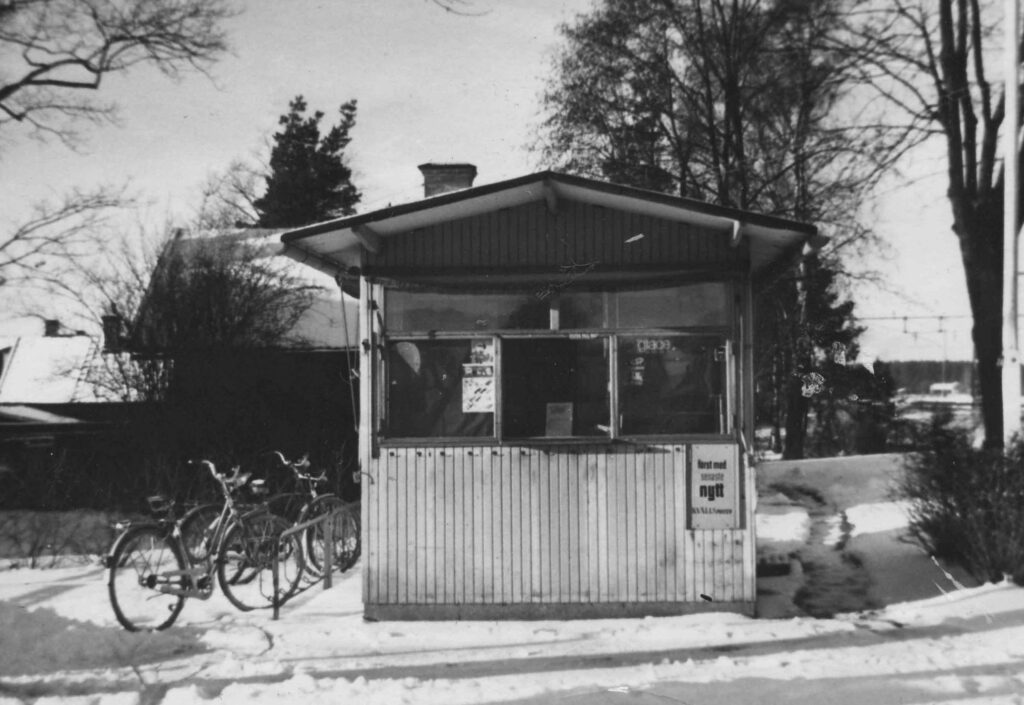 Pressbyrokiosken i Trekanten