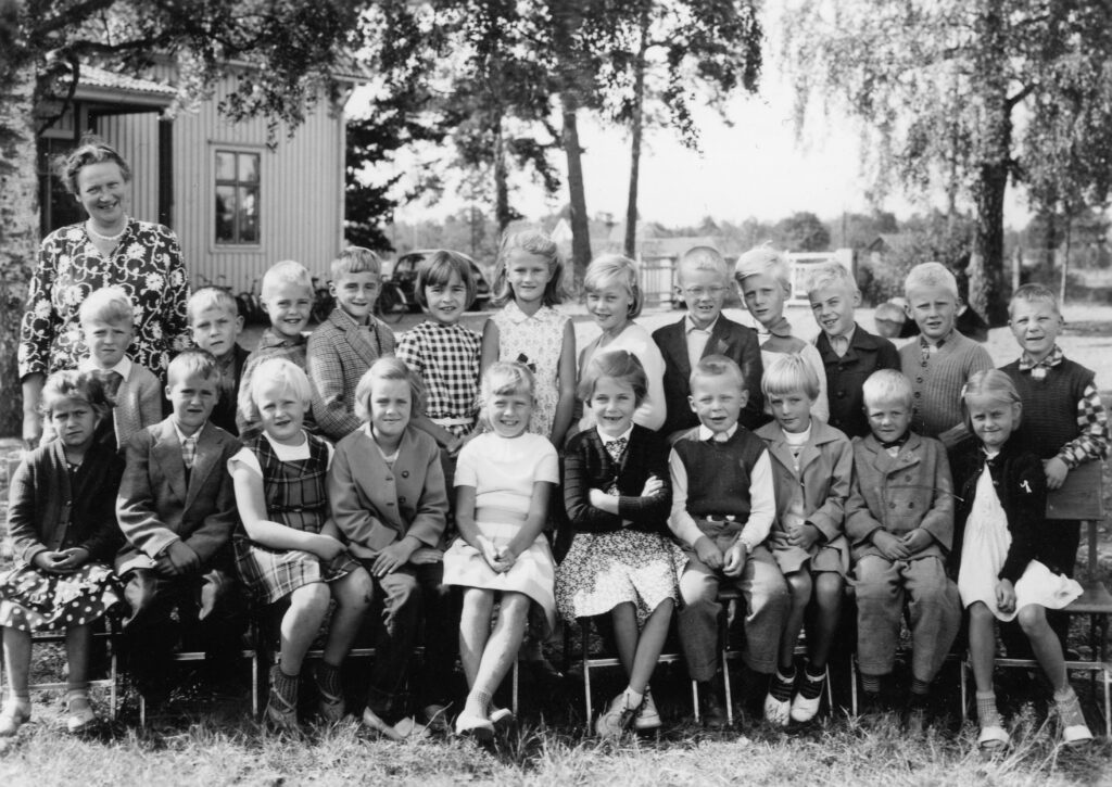 Brogårdens skola 1957 Dagmar Lindgren