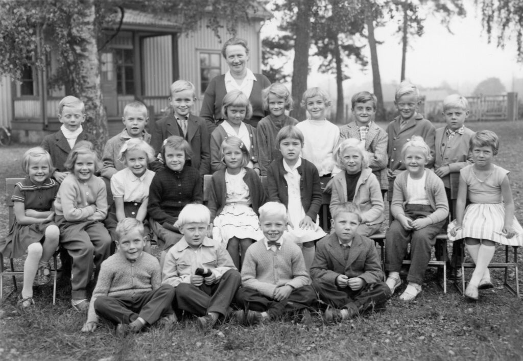 Brogårdens skola 1956 Dagmar Lindgren