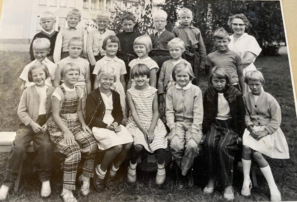 Trekantens skola klass 1 1957