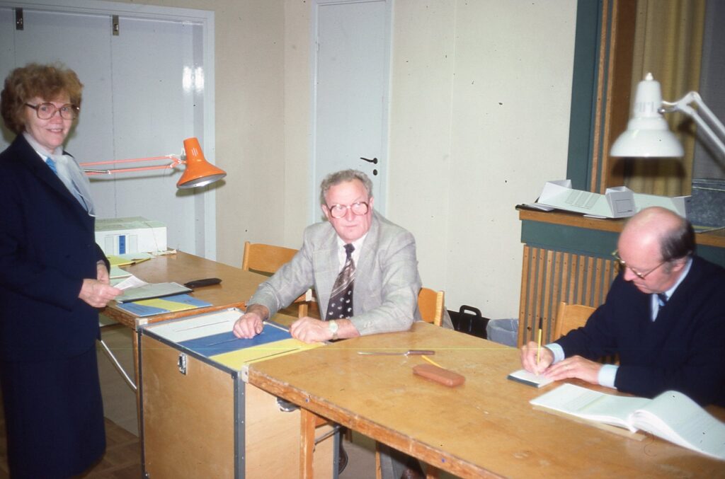 Anna Lundqvist, Gösta Målberg och Kjell Gustavsson