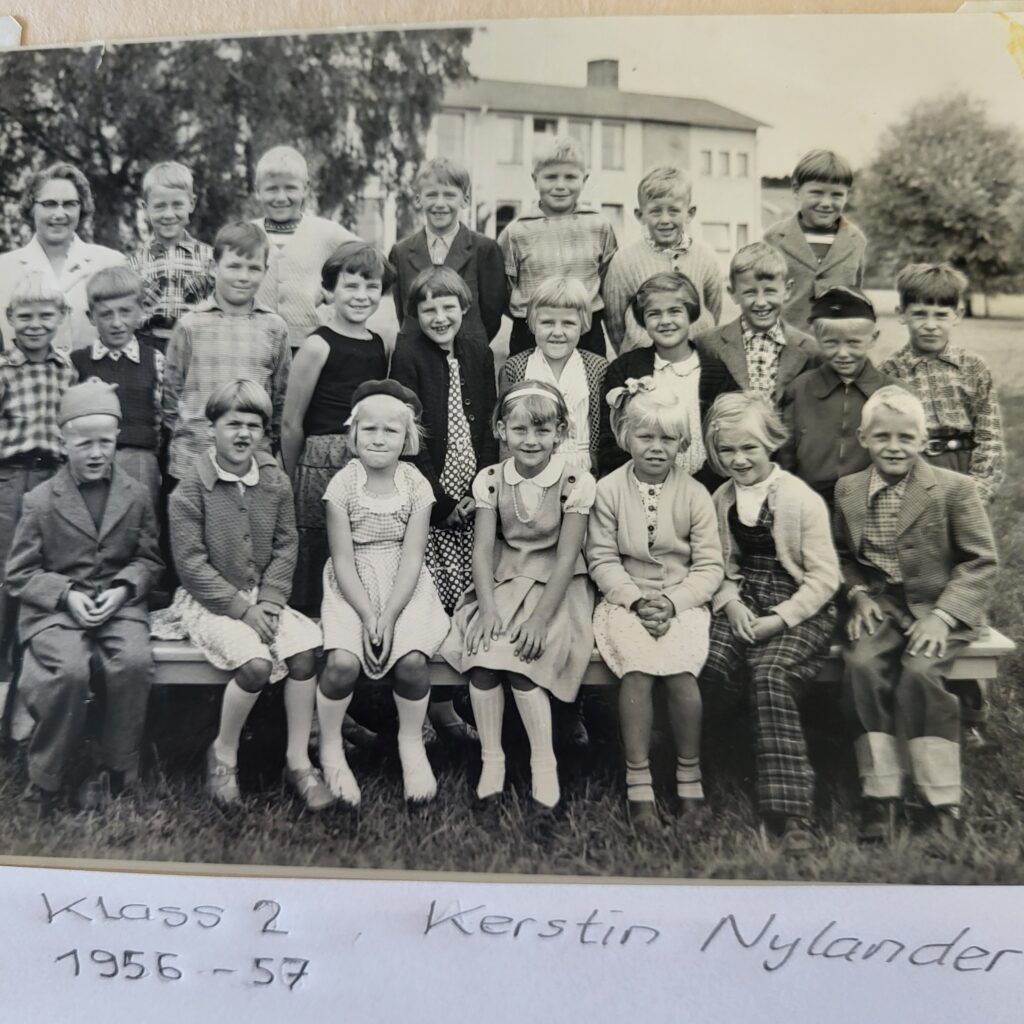 Klass 2 Kerstin Nylander 1956-57