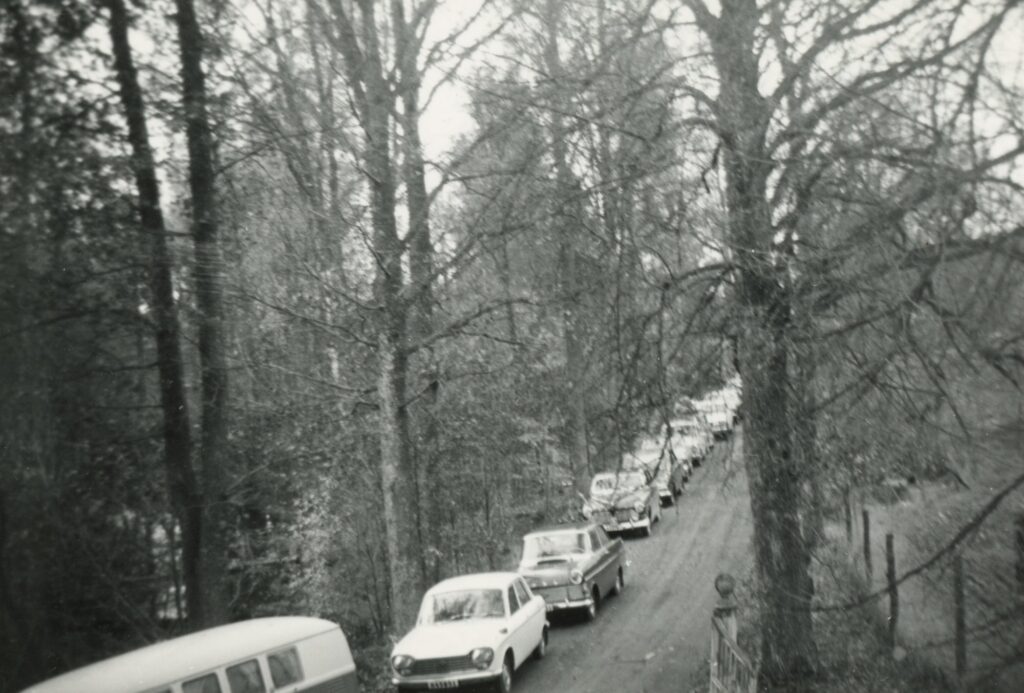 Kö till Musteriet i Källstorp