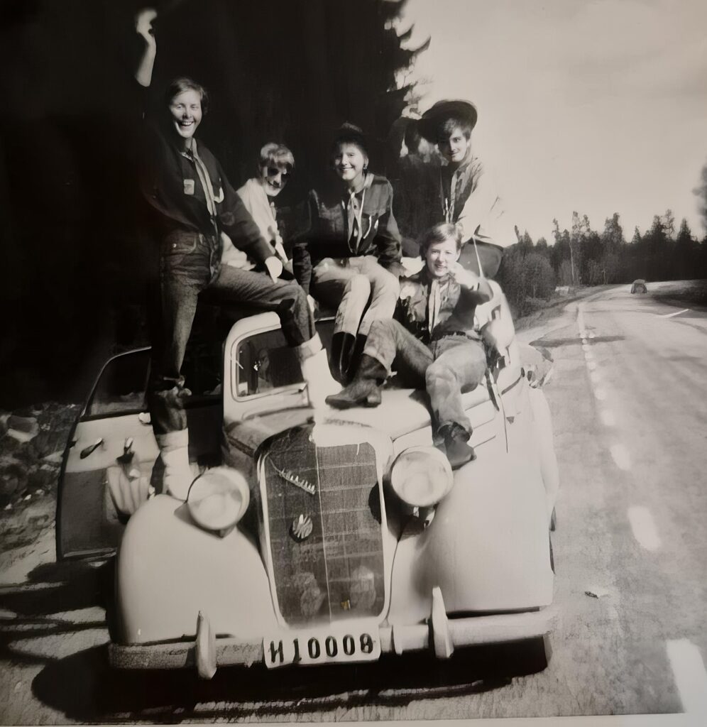 Bosse Theanders gamla Mercedes